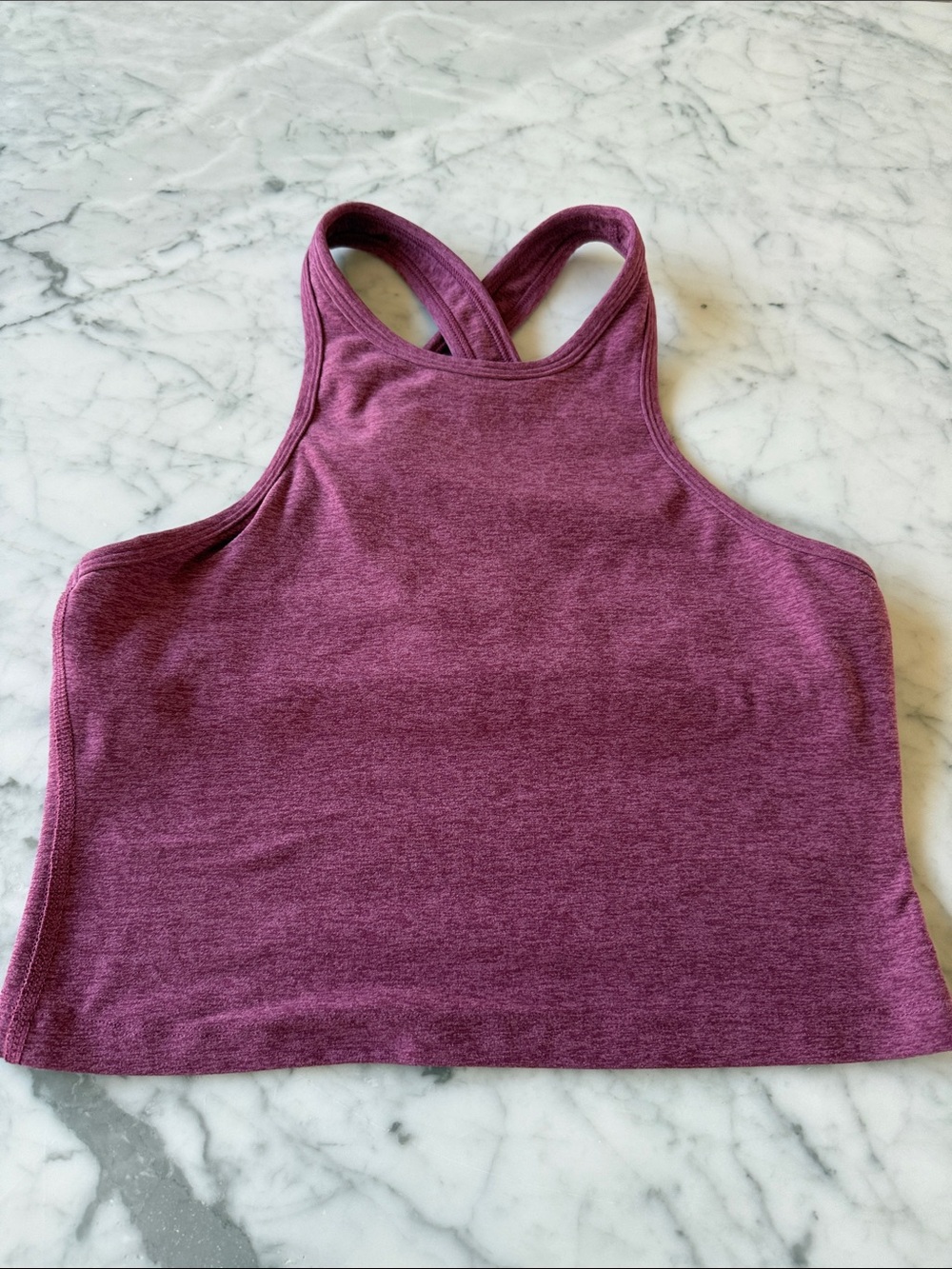 Beyond Yoga dusty rose cross back tank top M